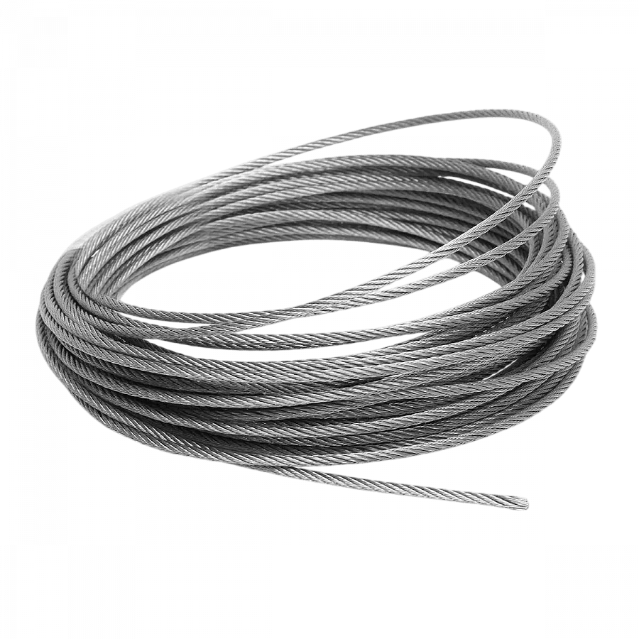 DIN 3060 Трос стальной круглопрядный (6х19) М12 (50 м)