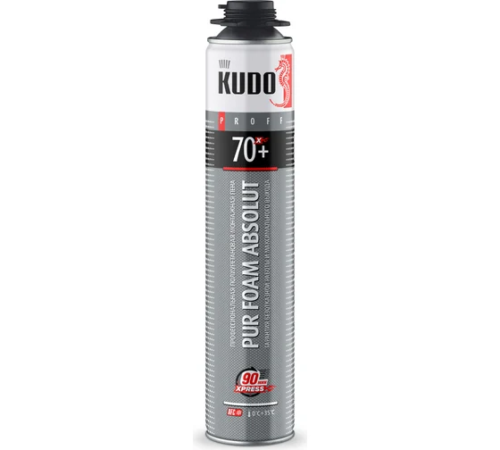 Пена полиуретановая монтаж. проф.KUDO PROFF ABSOLUT XPRESS 70+