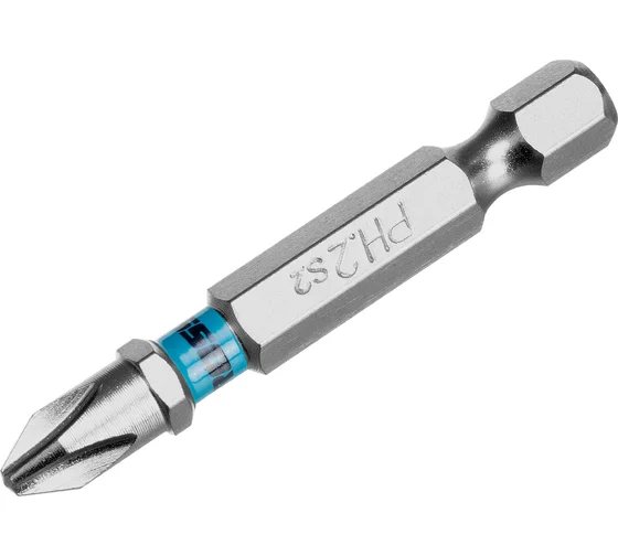 Бита PH2х50мм, сталь S2, шестигр., Gross