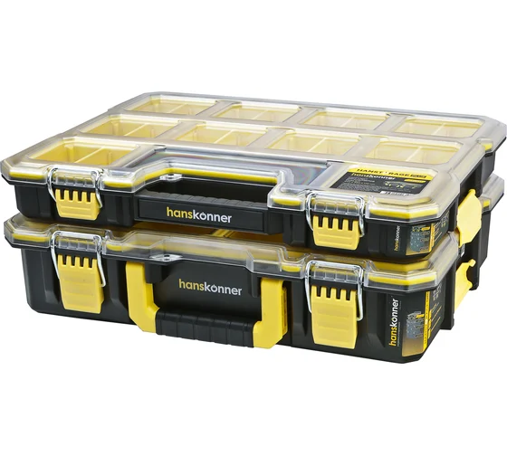 Комплект органайзеров 2шт DUALKIT система хранения HANSTORAGE PLUS, 440x354x170мм