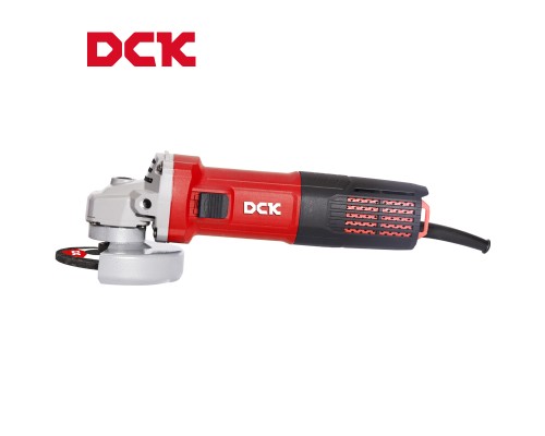Машина шлифовальная угловая DCK KSM10-125(1100Вт, 125мм, 11800 об/мин пылезащита, усиленые шестерни.
