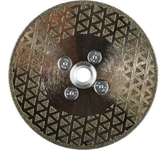 Диск алмазный с флянцем 125*28/3*М14 Hilberg Super Ceramic Flange