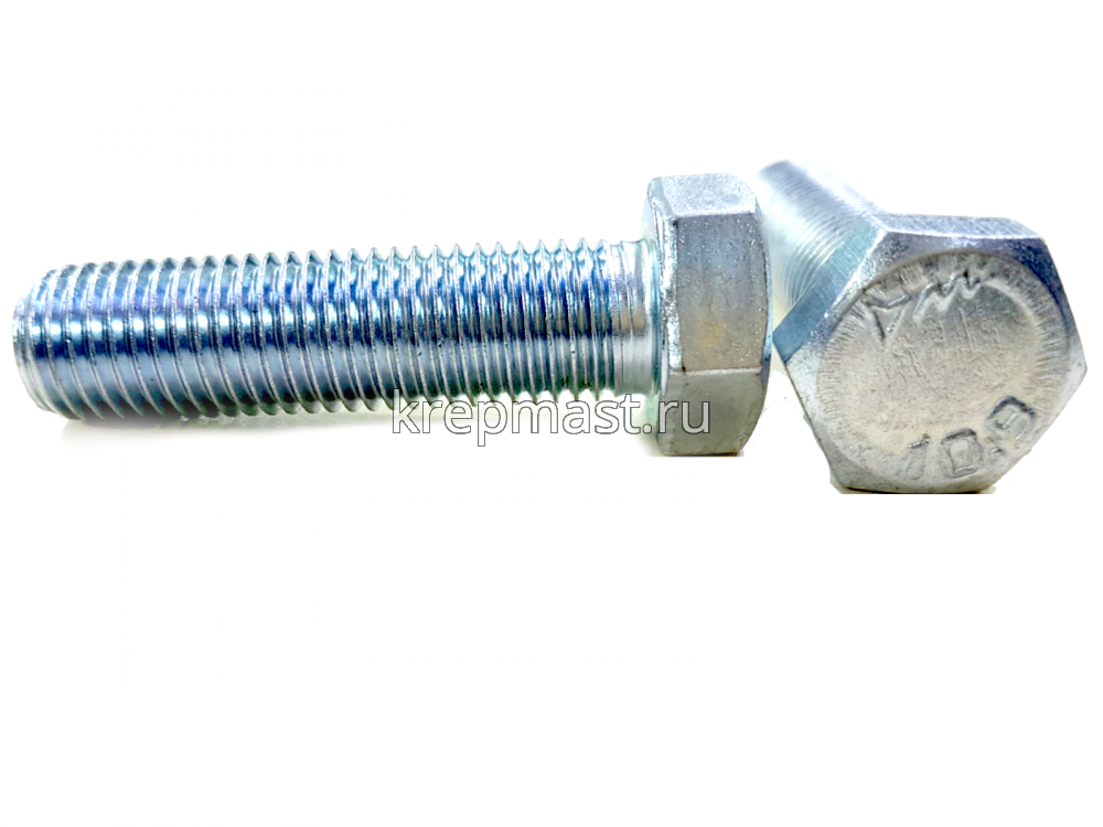 Болт DIN 933 16х60 кл. пр. 10.9