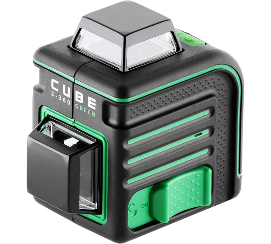 Лазерный уровень ADA Cube 3-360  GREEN Professional Edition A00573