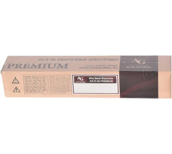Электроды сварочные AG E-46 PREMIUM d=4,0*350 5 кг