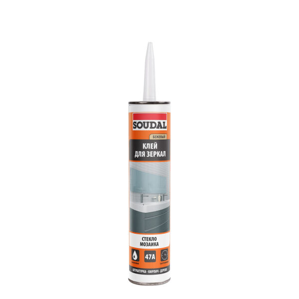 Клей для зеркал 47А /280мл/ Soudal